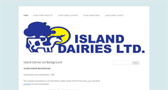 Desktop Screenshot of islanddairies.com